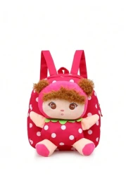 1pc Summer Cute Shoulder Bags Funny Purse Doll Kawaii Cartoon Shape Crossbody Backpack For Kids And Children