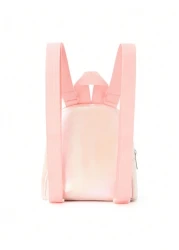 1pc Children Girl Mini Cute Cat Embroidered Backpack Classic Backpack Is Suitable For Little Girl Kindergarten Elementary School Students Daily Use Outdoor Travel Festival Gifts