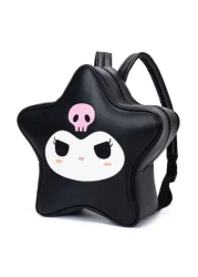 Sanrio Sanrio 3D Printing Kuromi Sanrio Cute Cartoon Teen Little Star Y2k Backpack Boy Girl School Bag Lightweight Waterproof School Bag