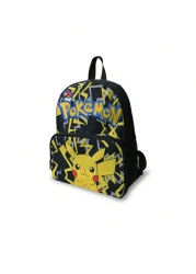 bandai حقيبة ظهر باندي 3D مطبوعة بشكل كرتوني، حقيبة مدرسية من البوليستر ذات سعة كبيرة وراحة وتقليل الحمل للطلاب ،