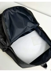 1 Pc Back To School Causal Preppy School Bag Durable Nylon Spacious Multiple Pockets High Capacity With Laptop Compartment Zipper Backpack Purse Solid Color School Backpack Lightweight Bookbags Portab