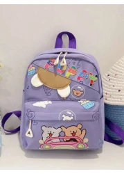 1pc Back To School Backpack Casual College Backpack Cute Cartoon Capybara Backpack Suitable For Daily School Very Suitable For Campus Class Photo Taking Birthday Gifts Suitable For Daily Shopping Shop