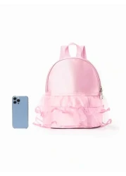 1pc Cute Mesh Skirt Children Backpack Girls Sweet Fashion Backpack School Backpack Suitable For College Party Birthday Party Vacation Commuting Use