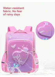 Elementary School Backpack For 1st To 6th Grade 6 12 Years Old Kids 3D Hard Shell Dual Shoulder Backpack Large Capacity Lightweight Casual Design For Boys And Girls