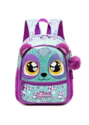 حقيبة ظهر قطيفة على شكل حيوان مقاس 13 بوصة للأطفال في السن الصغير، مناسبة للحضانة والأنشطة الرياضية الخارجية،