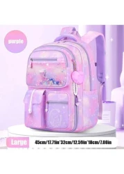 1pc Cute Preppy Lightweight Portable Large Capacity With Adjustable Strap Bowknot School Bag For Girl Refrigerator Style Design Backpack School Bag S Bag Small Backpack Bag School School Backpack Ruck