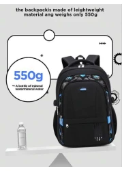 New Elementary School Backpack For Aged 1 3 6 And 6 12 Lightweight And Casual Classic Children s Backpack Large Capacity Student Backpack