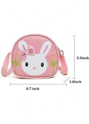 1pc Children s Shoulder Crossbody Bag Cartoon Princess Coin Purse For Girls Cute Fashion Accessory