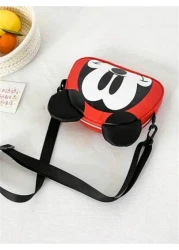 Disney 1pc Disney Mickey Minnie Cartoon Coin Purse Crossbody Bag Portable Shoulder Bag For Boys And Girls Suitable As Holiday Gift For Children