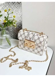 1pc Pu Fashion Retro Mini Fashion Coin Small Square Bag Versatile Niche Design Stylish Shoulder Messenger Bag Comfortable Shoulder Strap For Playing Smooth Long Style Versatile And Not Picky Suitable