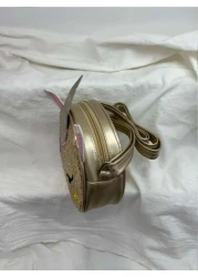 Girls Sequin Cartoon Embroidered Ear Decor Novelty Bag