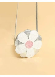 Mini Gritty Small Flower Pattern Crossbody Bag