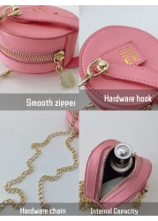 Children s Shoulder Bag Round Cake Bag Outing Tote Bag Dopamine Color Banquet Fashion Bag Mini Children s Bag And The First Choice For Gifts