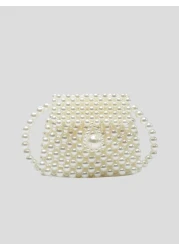 1 Piece Girls Children Pearl Accessories Beaded Flap Closure Cute Princess Fashion Mini Children s Shoulder Bag Suitable For Spring And Summer Matching Clothes Or Daily Use