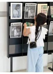 حقيبة كتف وحقيبة صغيرة مصغرة على شكل صدفة أنيقة وجذابة، مناسبة للمناسبات المسائية و جميع المناسبات