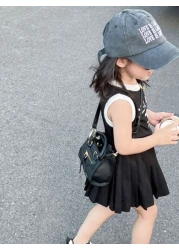 حقيبة مربعة ميني مطرز ليتشي سستة امامي زخرفة مقبض مزدوج الى اليومي بنات