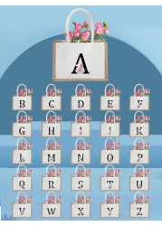 1 Pc Children Cartoon Handbag Shoulder Bag Holiday Gift Bag Square Bag Storage Bag Shopping Bag Versatile Lightweight For Daily For Travel Vacation College Outdoor Shopping Supermarket Festival Classi