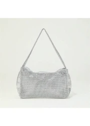 حقيبة يد الأميرة للأطفال بأسلوب جديد مع قوس و راينستون،وبريق للمناسبات وأيضاً كيس صغير للفتيات