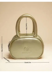 Children s Fashionable New Girls Handbag Holiday Gift Little Girl Princess Pouch Coin Purse Mini Bag Simple Small Round Bag