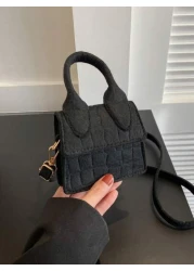 A New Cute Mini Handbag Messenger Bag Versatile Casual Handbag Solid Color Multiple Colors To Choose From Lightweight Coin Purse