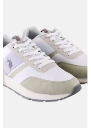 U.S. Polo Assn. Women Nylon-eco Suede Lace Up Casual Shoes, Multicolor