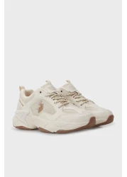 U.S. Polo Assn. Base. Polo Assn Maybe Wmn 3fx Beige Sneaker Shoes