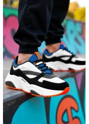 Dark Seer White Blue Unisex Sneaker