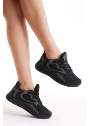 Tonny Black حذاء رياضي أسود للجنسين V2901