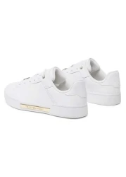 Tommy Hilfiger حذاء المحكمة الرياضي الذهبي ث