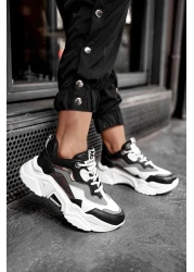 Dark Seer حذاء رياضي نسائي أسود مدخن