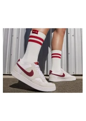 Nike Sports Shoes Court Vision Low Next Nature Unisex Suede Detailed Casual Sneaker