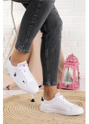 U.S. Polo Assn. Assn. Franco Wmn Daily Walking Women's Sports Shoes White Walking Shoes