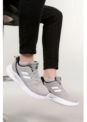 lord's ayakkabı حذاء رياضي للمشي الرياضي اليومي خفيف الوزن ومريح باللون الأبيض الثلجي للرجال