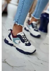 U.S. Polo Assn. US Polo TRACKY Women's Casual Sneakers101532673White/Blue