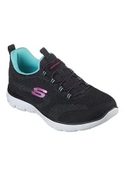 Skechers حذاء مشي أسود ملون - 150120 -BKMT