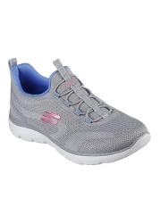 Skechers Colorful Gray Walking Shoes - 150120 -Gymt