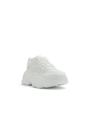 Call it Spring حذاء رياضي أبيض لامع للنساء