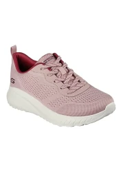 Skechers حذاء المشي الساتان الوردي - 117227 -BLSH