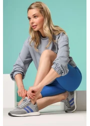 Jump 26231 رمادي - حذاء رياضي نسائي كاجوال باللون الأزرق الملكي