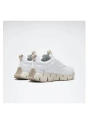Reebok Zig Dynamica Str - حذاء رياضي أبيض نسائي