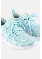 Puma Women Closed Core Progressive Lace Up Running Shoes, Nitro Blue