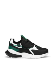 Dark Seer حذاء رياضي للجنسين باللون الأسود والأبيض والأخضر