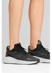 Puma Skyrocket Lite - PUMA أسود وأحمر بارد رمادي عادي