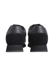 Calvin Klein Men's Black Sneakers with Logo