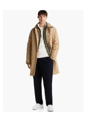 Tommy Hilfiger Erkek Deri Sneaker - Beyaz