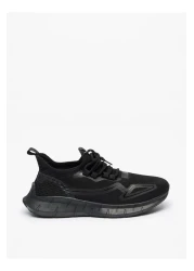 Oaklan by Shoexpress Panelled Lace-Up Sports Shoes