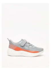 Kappa Boys' Logo Detail Sports Shoes with Hook and Loop Closure