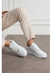 L.A Polo Thick Sole White Men's Snekaer