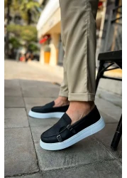 Chekich Mancini Ch417 Cbt Men's Black Shoes - Kömen