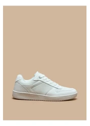 LBL by Shoexpress Textured Low Ankle Lace-Up Sneakers